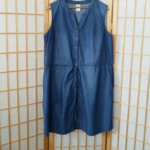 faded glory jean dress